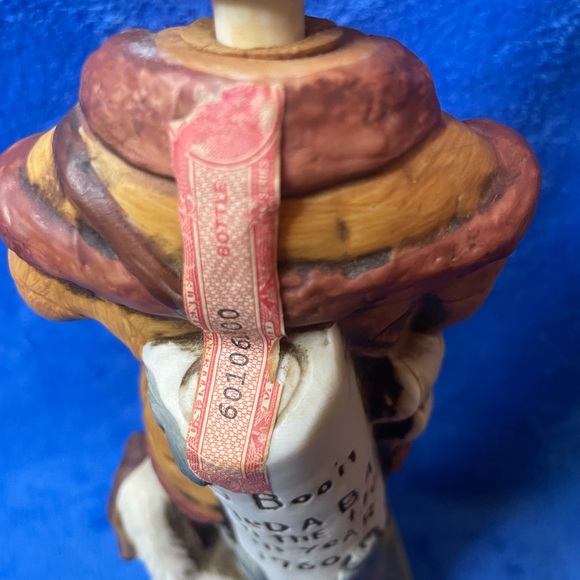 VINTAGE Daniel Boone Porcelain Empty Decanter - McCormick Whisky - Picture 7 of 8